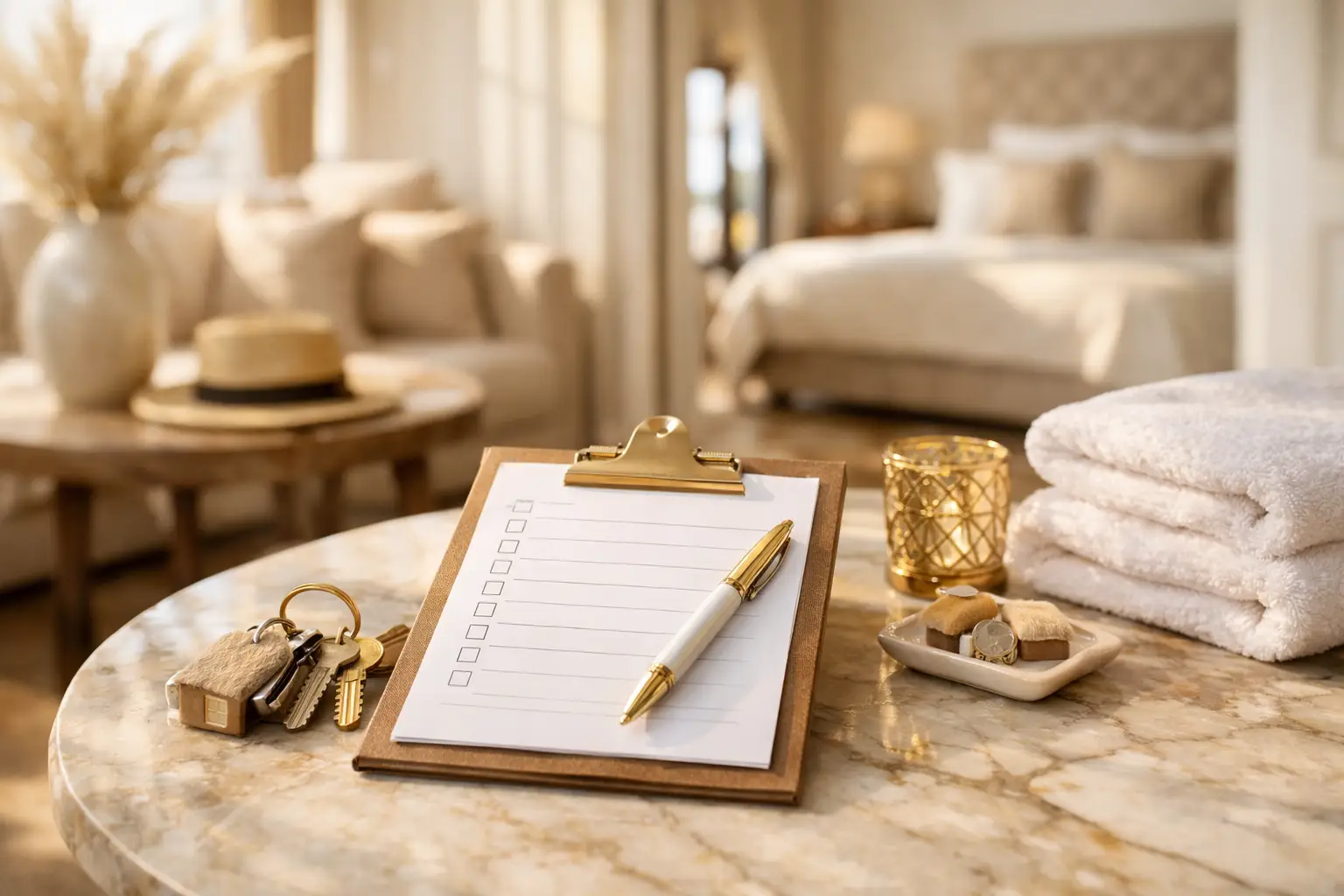 Checklist de mise en location meublée premium